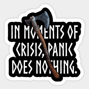 Kratos Quote Sticker